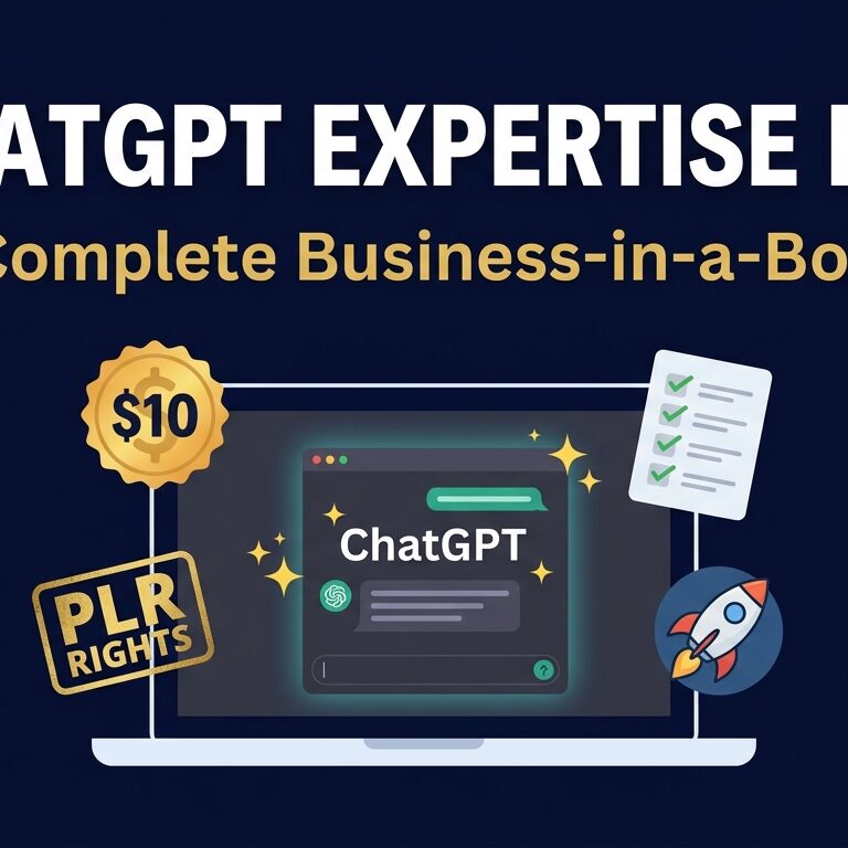 ChatGPT Expertise PLR Review: Is This $10 AI Course Actually Worth It?